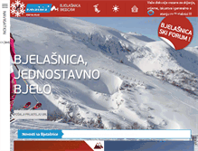 Tablet Screenshot of bjelasnica.org